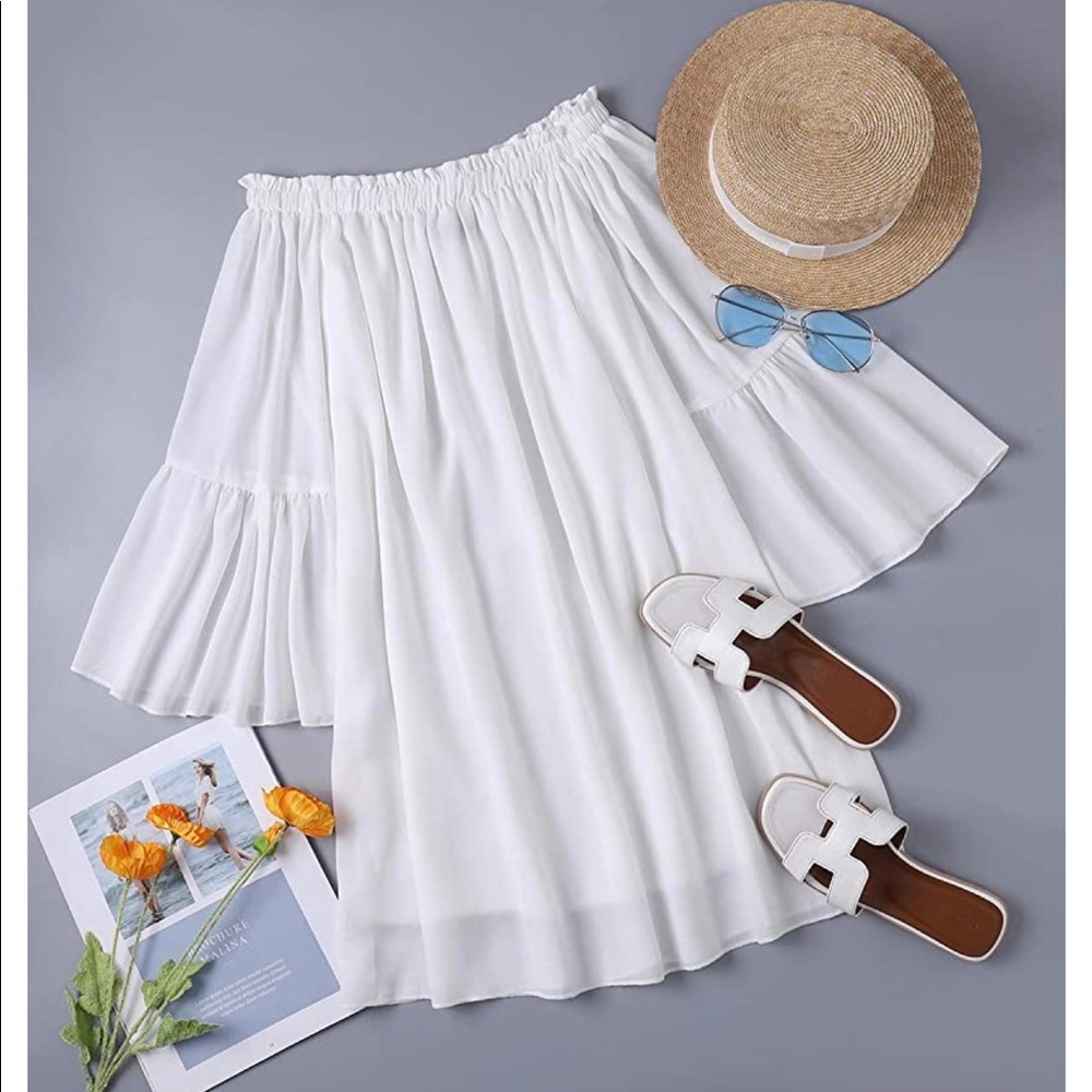 Zanzea Off shoulder Dress - Picture 1 of 4